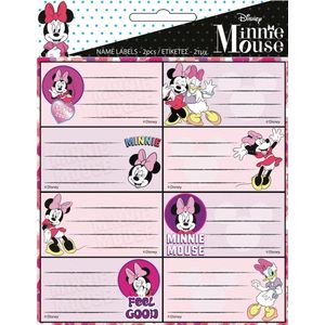 Disney Minnie Mouse - School Label stickers - set van 16