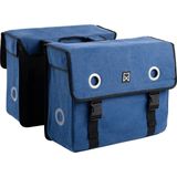 Willex Fietstas 30 L blauw