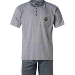 Outfitter heren shortama - maat S - Knoop - National park - grijs