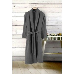 Badjas Antraciet (XL) 100% katoen