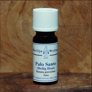 Merlijn Wellness - palo santo - heilig hout - etherische olie - 5 ml