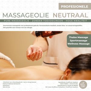 Auralis - Massageolie neutraal - Professionele transparante basisolie