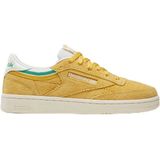 Reebok dames Club C 85 Sneakers, GritGold Chalk Upgrade Green, 35 EU