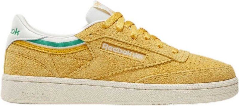 Reebok dames Club C 85 Sneakers, GritGold Chalk Upgrade Green, 35 EU