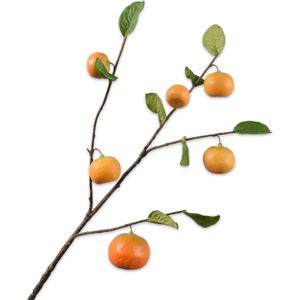 Silk-ka Kunstbloem Sinaasappel Tak Oranje 92 cm