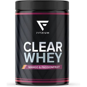 Clear Whey 500 gram - 20 Heldere eiwitshakes - Mango & Passievrucht - Fitrium - Eiwitpoeder