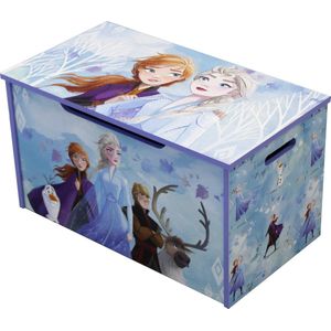 Disney Frozen Opbergkist voor Kinderen - Speelgoedkist met Deksel 55,5 x 30 x 30 cm.