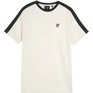 T-shirt met contrasterende band Lyle & Scott