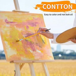 Goodivery ® 12 stuks canvas om te beschilderen van 100% katoen, 20 x 25 cm, canvas, voorgespannen wit kunstenaarspaneel voor acryl en olieverfschilderij en om te schetsen