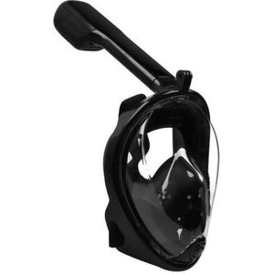 IsoTrade - Snorkelmasker - Duikmasker- Volgelaatsmasker - zwart