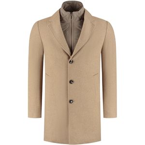 GENTS - Coat windvanger - Polyblend - Kamels - Maat 46/46