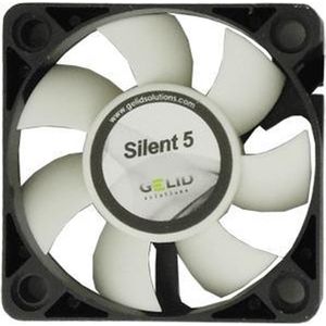 Gelid Solutions Silent 5 - Ventilatorhuis - 50 mm - Zwart/Wit