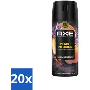 Axe – Deodorant – Peach Infusion – 150 ml - Bulkverpakking - 20 stuks