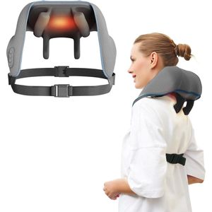 5D Nek- en Schoudermassageapparaat met Warmte voor Diepe Spierontspanning