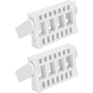 Nail Drill Chuck Conveneint Drill Bit Display for Home Use Nail Art (White)