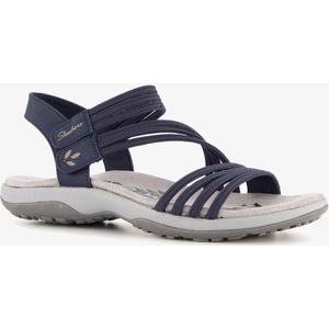 Skechers - Reggae Slim Coffee - Sandalen - Blauw - Textiel - Memory Foam