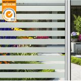 Homewell Raamfolie HR++ 45x300cm - Zonwerend & Isolerend - Statisch - Strepen