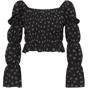 myMo - ROCKS - Longsleeve - All-over Print - Lachende Gezichten