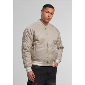 Urban Classics - Racer - Tussenjas - Beige/Wit - Bomberjack