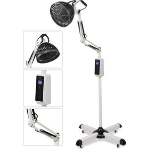 LIROMA - TDP / MOXA - Infraroodlamp - 300W - Lichttherapie - Timer - Hoogte Verstelbaar