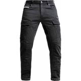 John Doe Defender Mono Black W36/L32 - Maat - Broek