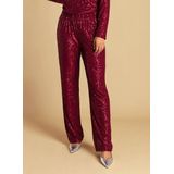 IVY BEAU Alida Bottoms - Dark Red - maat 36