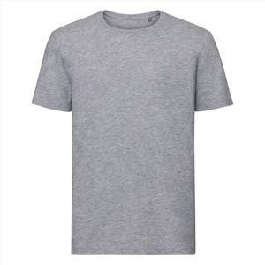 Russell - Pure Organic T-Shirt - Grijs - 100% Biologisch Katoen - XS