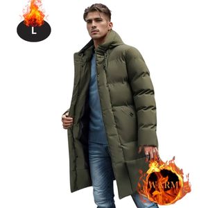 Livano Winterjas - Parka - Heren - Winter - Jas - Volwassen - Stijlvol - Legergroen - L