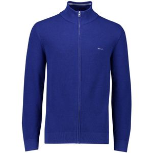 Gant - Vest - Marine Blauw - 100% Katoen