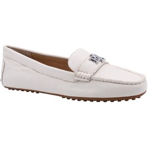 LAUREN RALPH LAUREN - BARNSBURY - Loafers - Wit - Leer