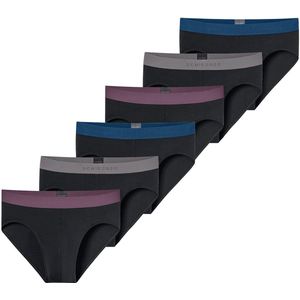 Schiesser Heren rio-slip / onderbroek 6 pack 95/5 Cotton