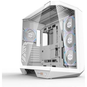 Behuizing zonder voeding - Kubus - ATX-formaat - DARKFLASH DY470 - Wit