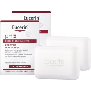 Eucerin - pH5 Wastablet - Duopack 2x100g - Handzeep