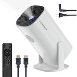 Lumenix - S2 Mini Beamer - Wit - Smart TV Projector - 4K support