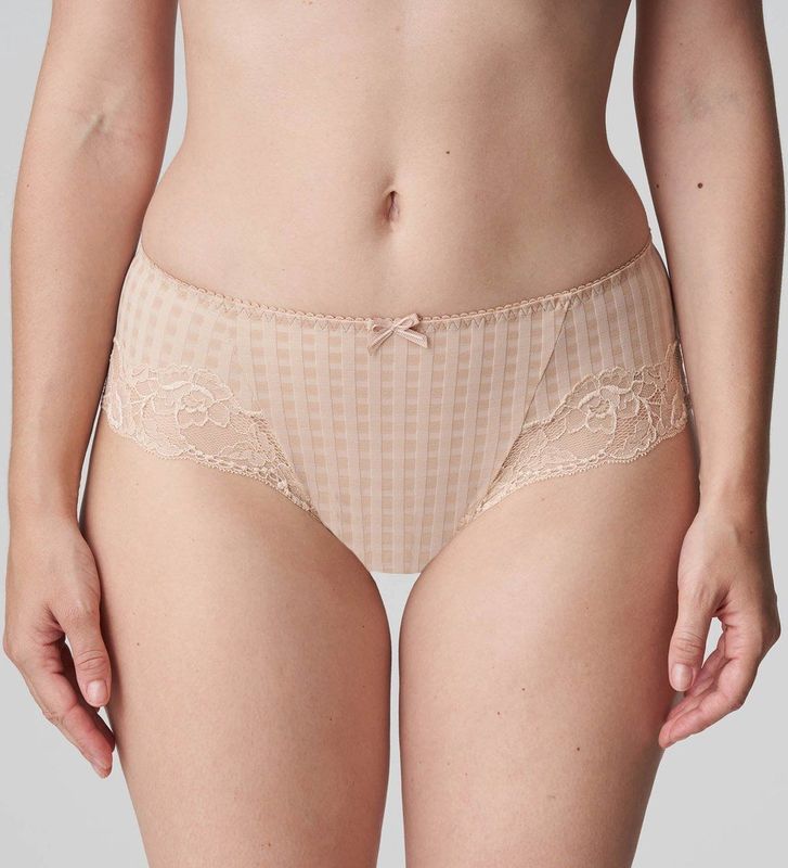 Envisage - Damesslipjes - Natural Beige - Stretch Jacquard Kant