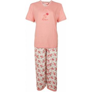 Tenderness Dames Pyjama - 3/4 broek - Roze - Maat M