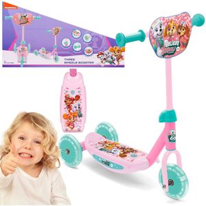 Paw Patrol Driewieler step voor meisjes, evenwicht step, verstelbaar, tot 20 kg