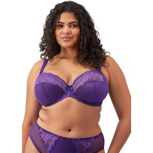 Elomi - Charley Stretch Plunge BH - maat 85G - Paars