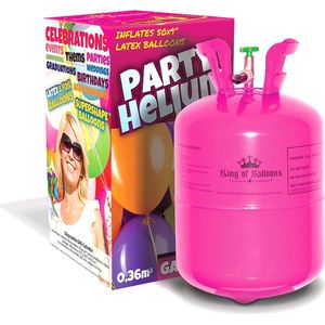 Kwaliteit Helium tank voor 50 x 23cm ballonnen - helium tank voor ballonnen