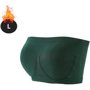 Bovista BH Zonder Beugel - Zonder Bandjes - Push-up Bh's - Comfort Beha - Comfortabel - Sterk - Yoga - Dames - Groen - Maat L