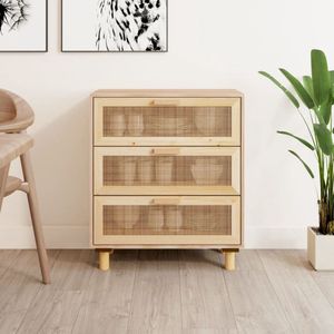 The Living Store Dressoir - - Meubel - 60 x 30 x 70 cm - Bruin