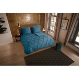 Dekbedovertrek - Wit - Katoen - 1 Persoon