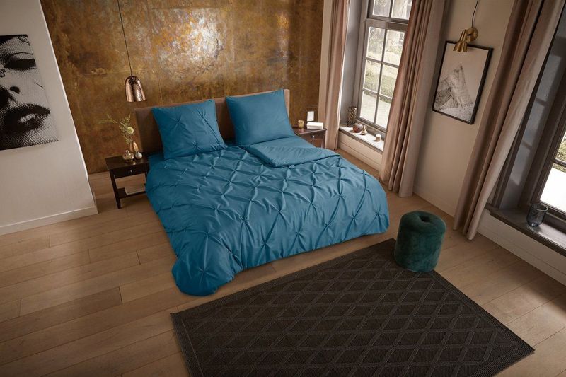 Dekbedovertrek - Wit - Katoen - 1 Persoon