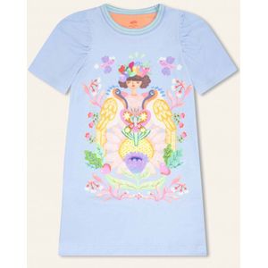 Oilily - Ducky jersey dress - Blauw - 116/6yr