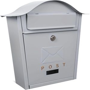 Waterdichte Wandbrievenbus - Gietijzer - Stijlvol Ontwerp - Met Slot