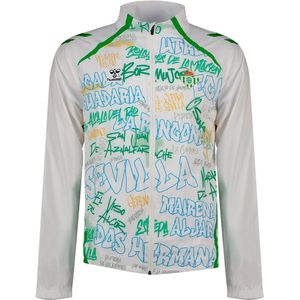Hummel Real Betis 25/26 Presentatie Trainingsjack Wit 2XL Man