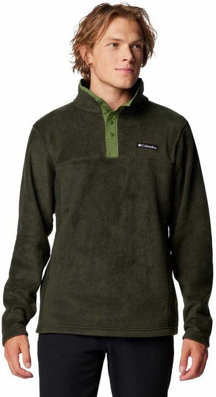 Columbia - Steens Mountain II - Fleece - Groen - Halve Knoopsluiting