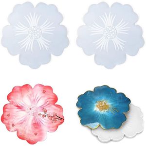 Agate Coaster Epoxy Molds for Resin Casting - Set of 2