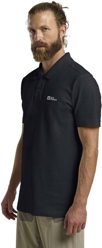 Jack Wolfskin - Essential - Poloshirt - Korte Mouw - 100% Katoen