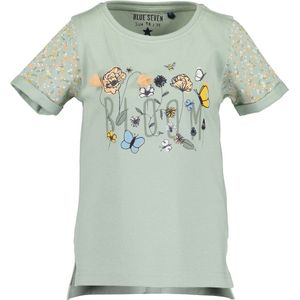 Blue Seven - Meisjes shirt - Groen - Maat 110